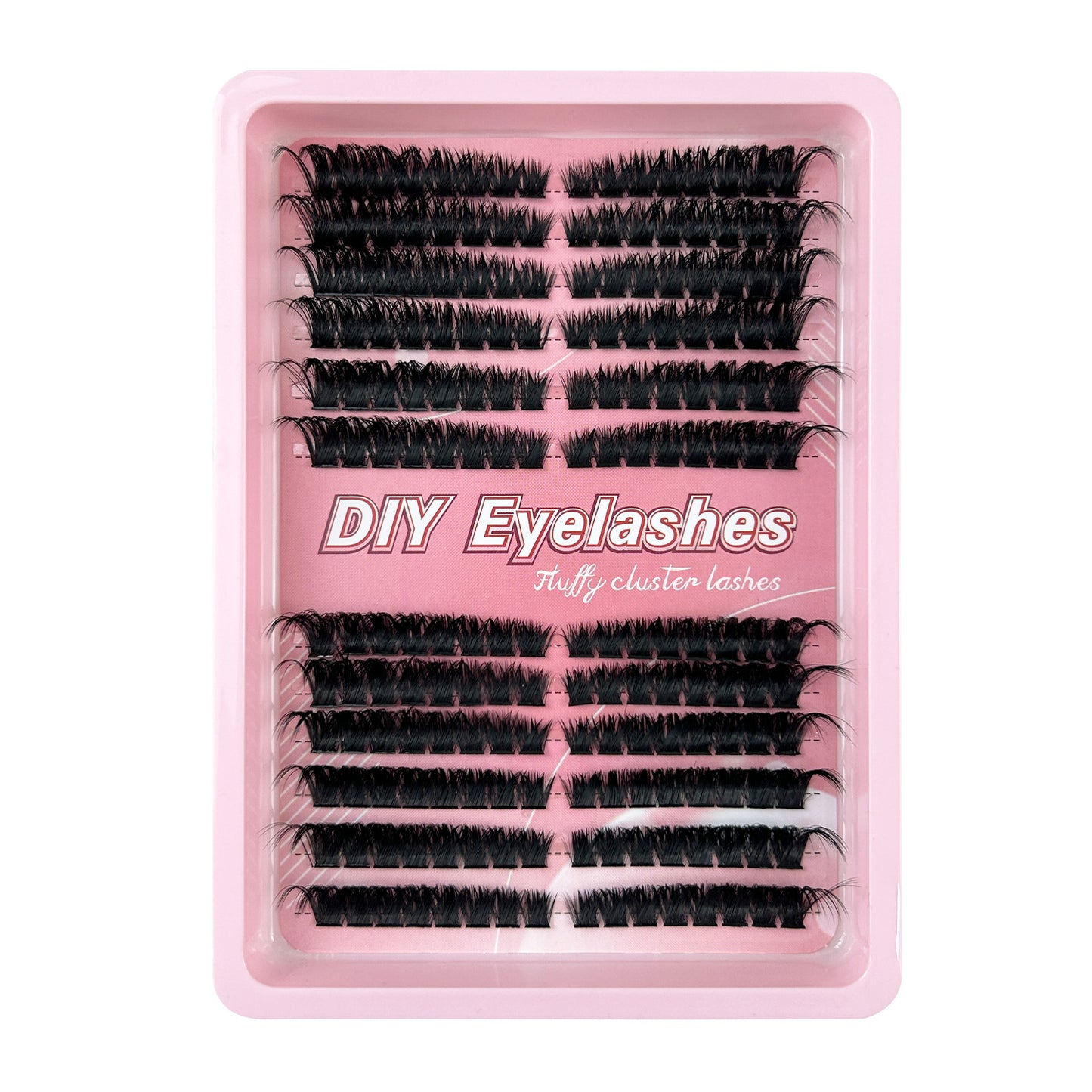 216 Fans Pro Individual Lash Clusters – 30D to 100D Volume DIY Cluster Lashes