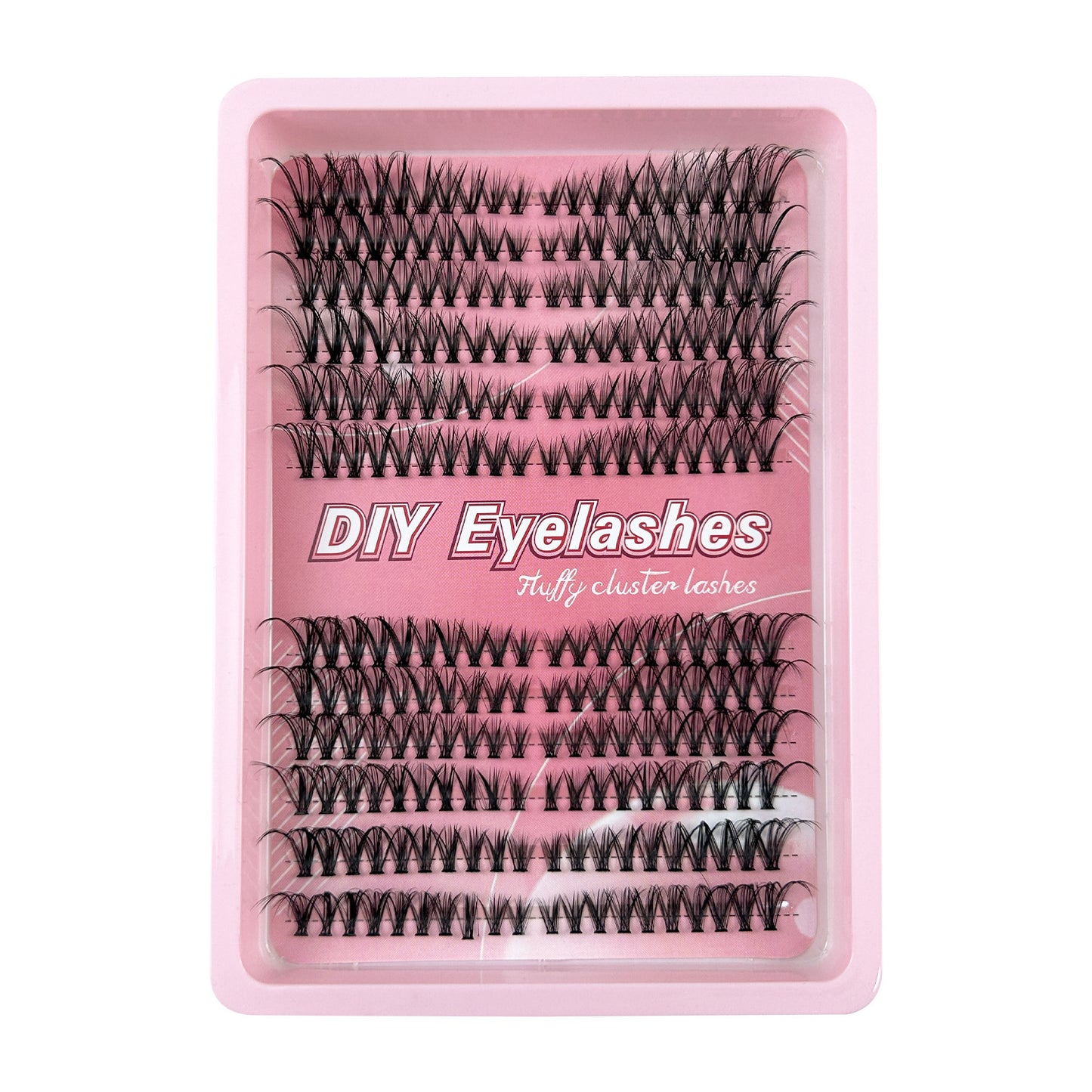 216 Fans Pro Individual Lash Clusters – 30D to 100D Volume DIY Cluster Lashes