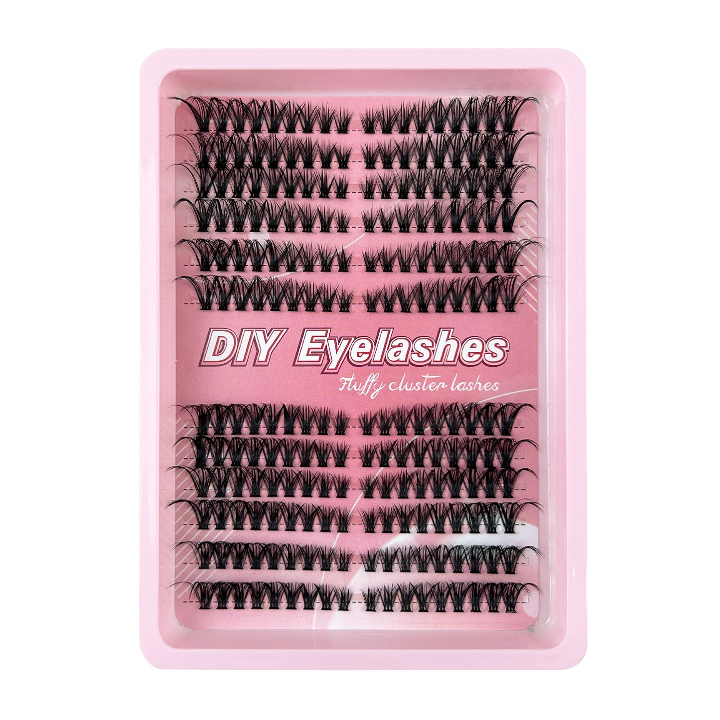216 Fans Pro Individual Lash Clusters – 30D to 100D Volume DIY Cluster Lashes