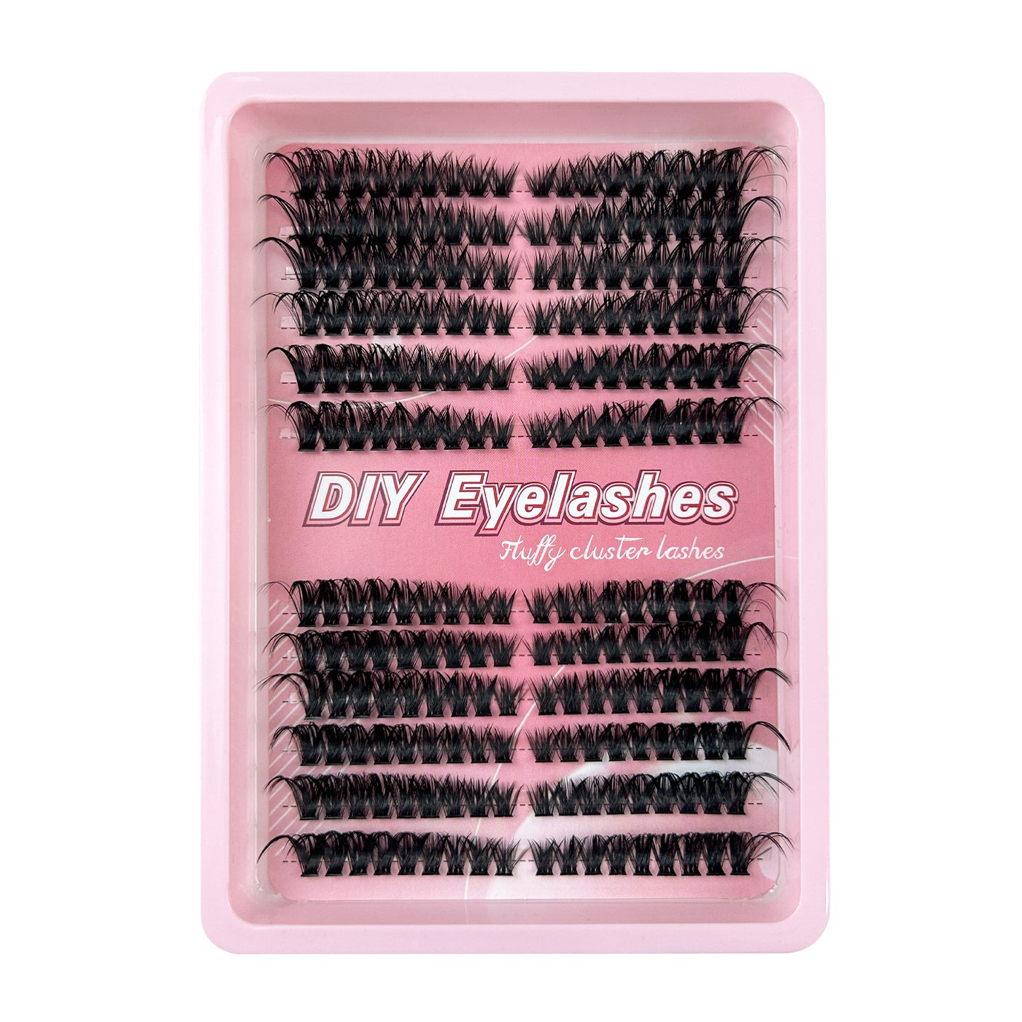216 Fans Pro Individual Lash Clusters – 30D to 100D Volume DIY Cluster Lashes