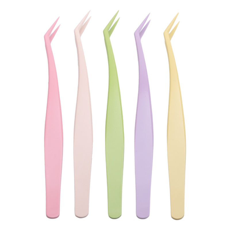 No-Glue Lash Applicator Tweezer – Anti-Slip, Easy Grip for Cluster Lashes