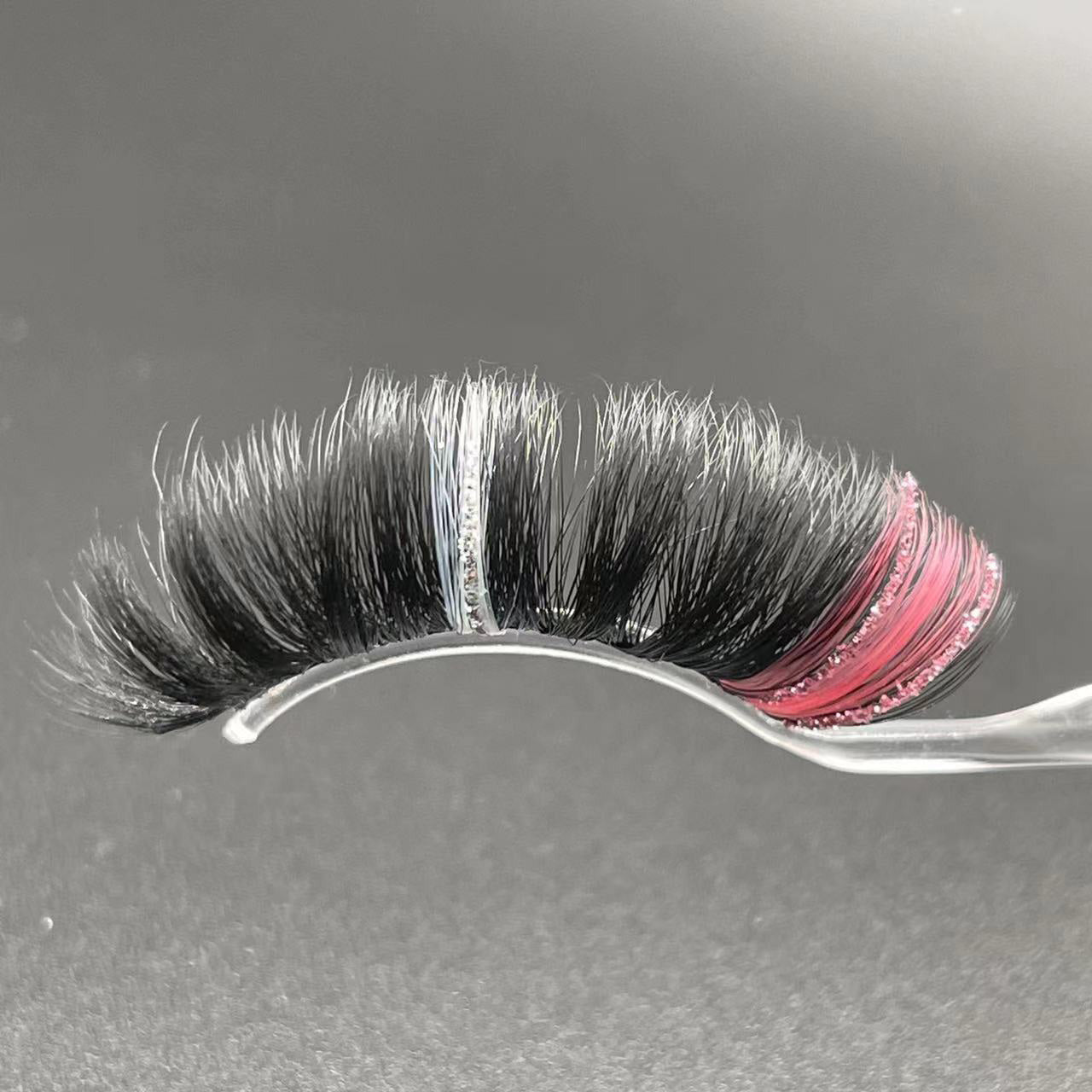 20mm Glitter Color Faux Mink Lashes D609A-472CS