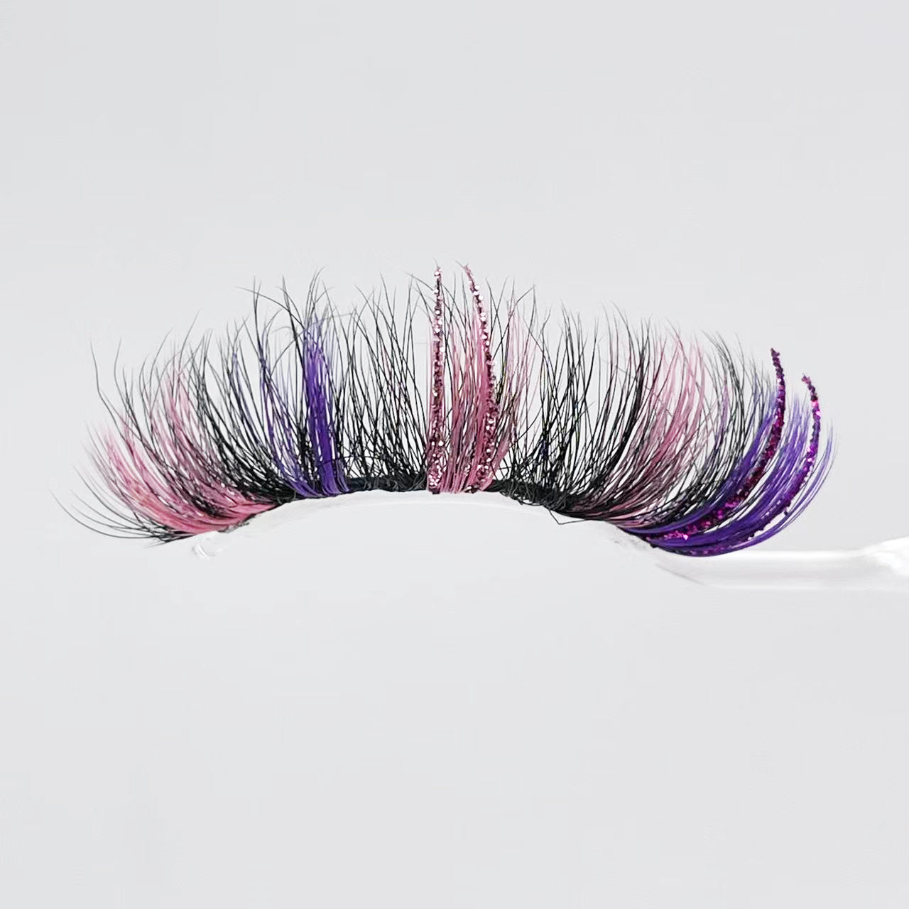 20mm Glitter Color Faux Mink Lashes D57-54454CS