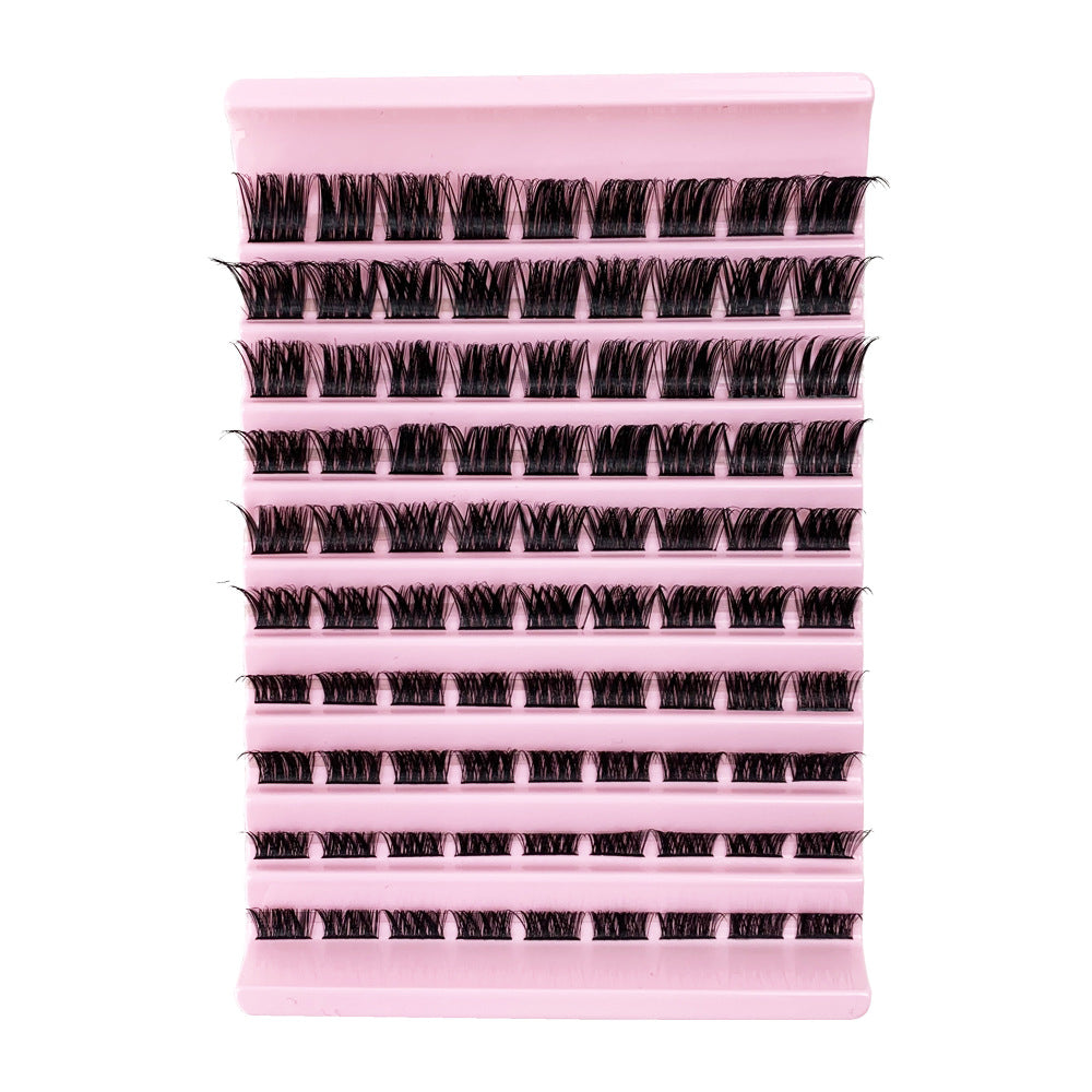Cluster Lashes 8-16mm Individual Lashes Natural Look D Curl Soft, Lightweight & Reusable