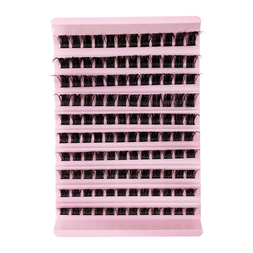 Cluster Lashes 8-16mm Individual Lashes Natural Look D Curl Soft, Lightweight & Reusable