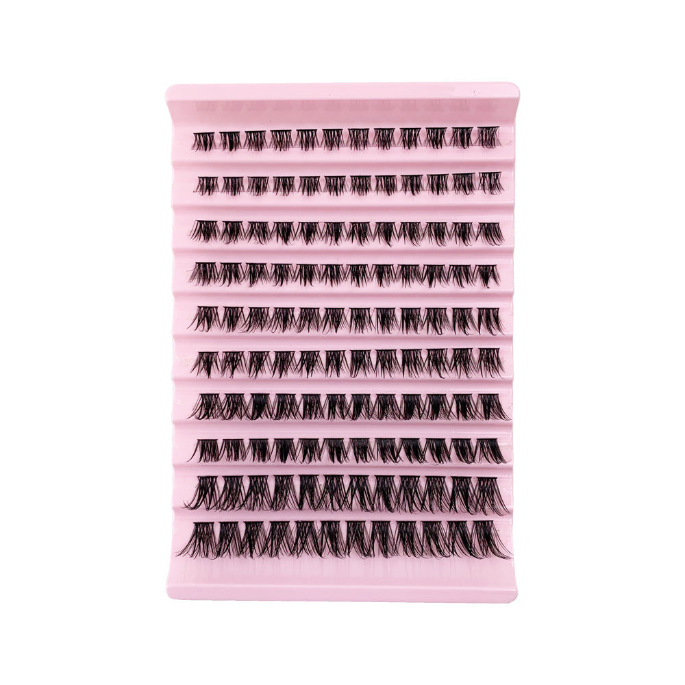 Cluster Lashes 8-16mm Individual Lashes Natural Look D Curl Soft, Lightweight & Reusable
