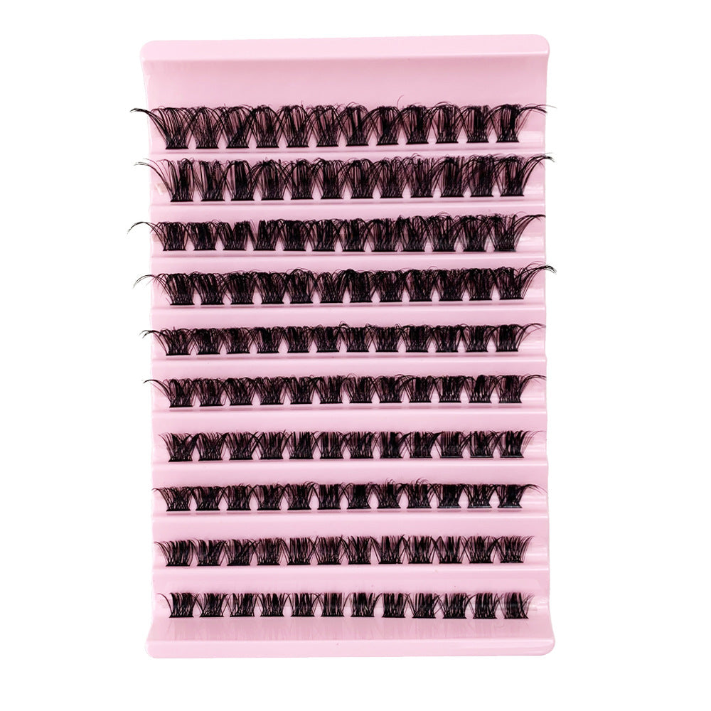 Cluster Lashes 8-16mm Individual Lashes Natural Look D Curl Soft, Lightweight & Reusable