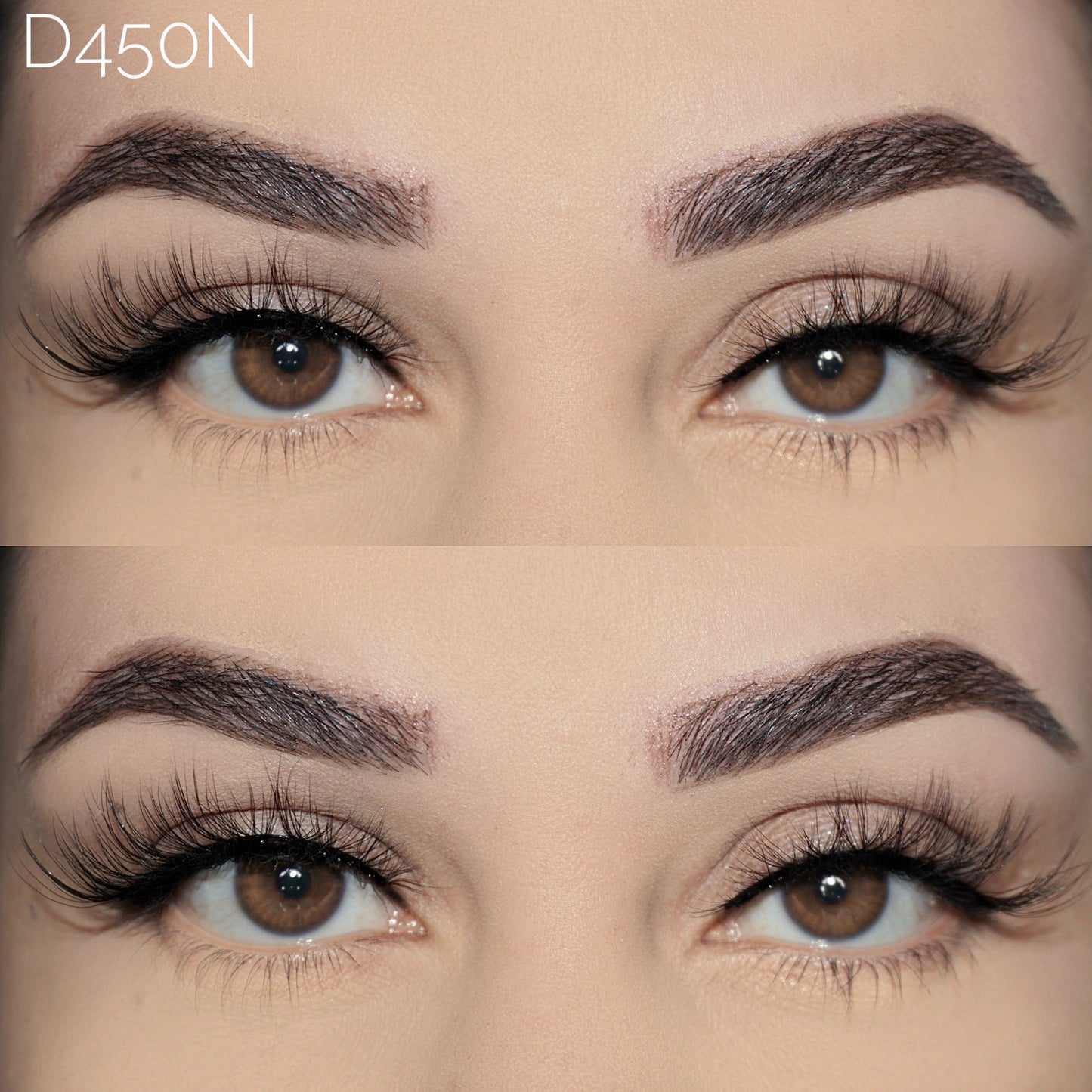 15mm Natural Faux Mink Lashes D450N