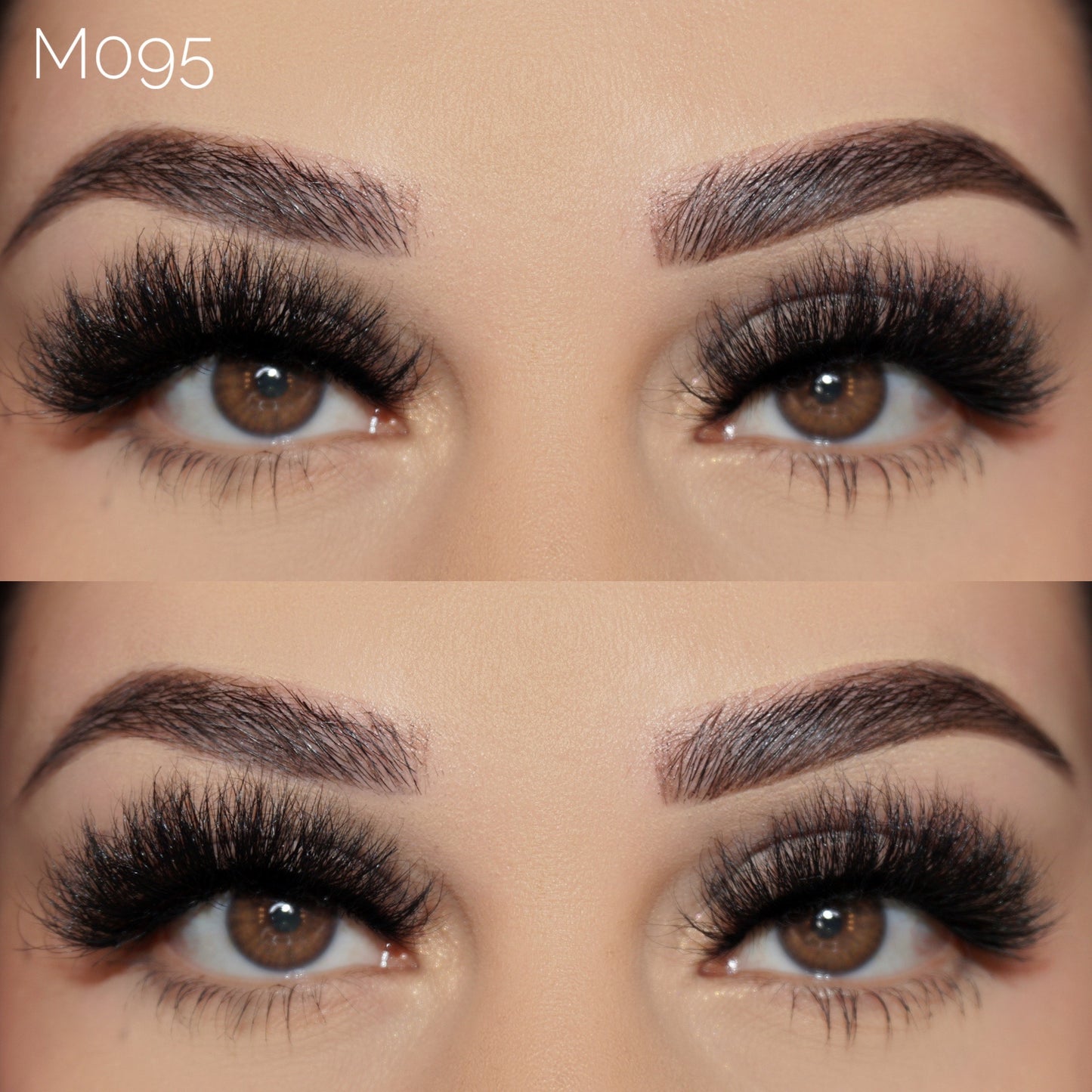 15mm 3D Mink Lashes M095