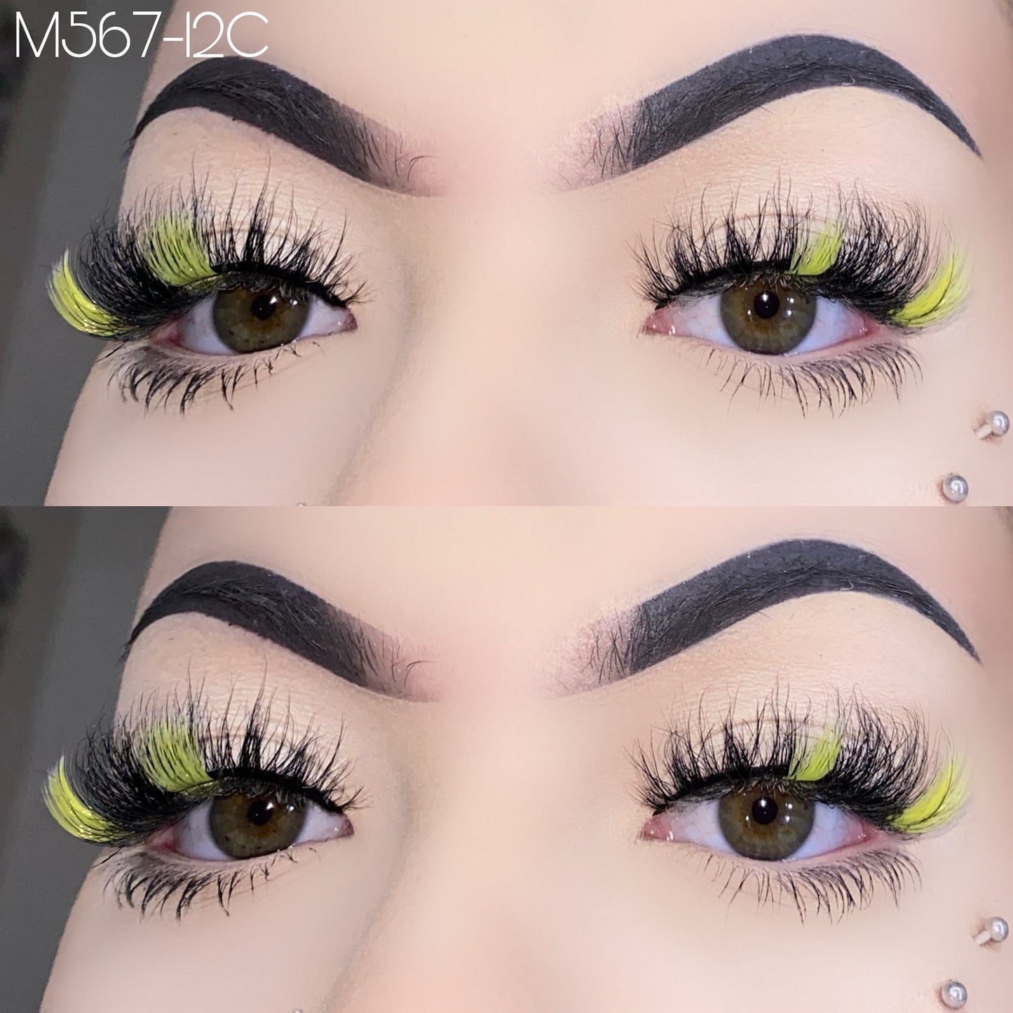 15mm Color Mink Lashes M567-12C