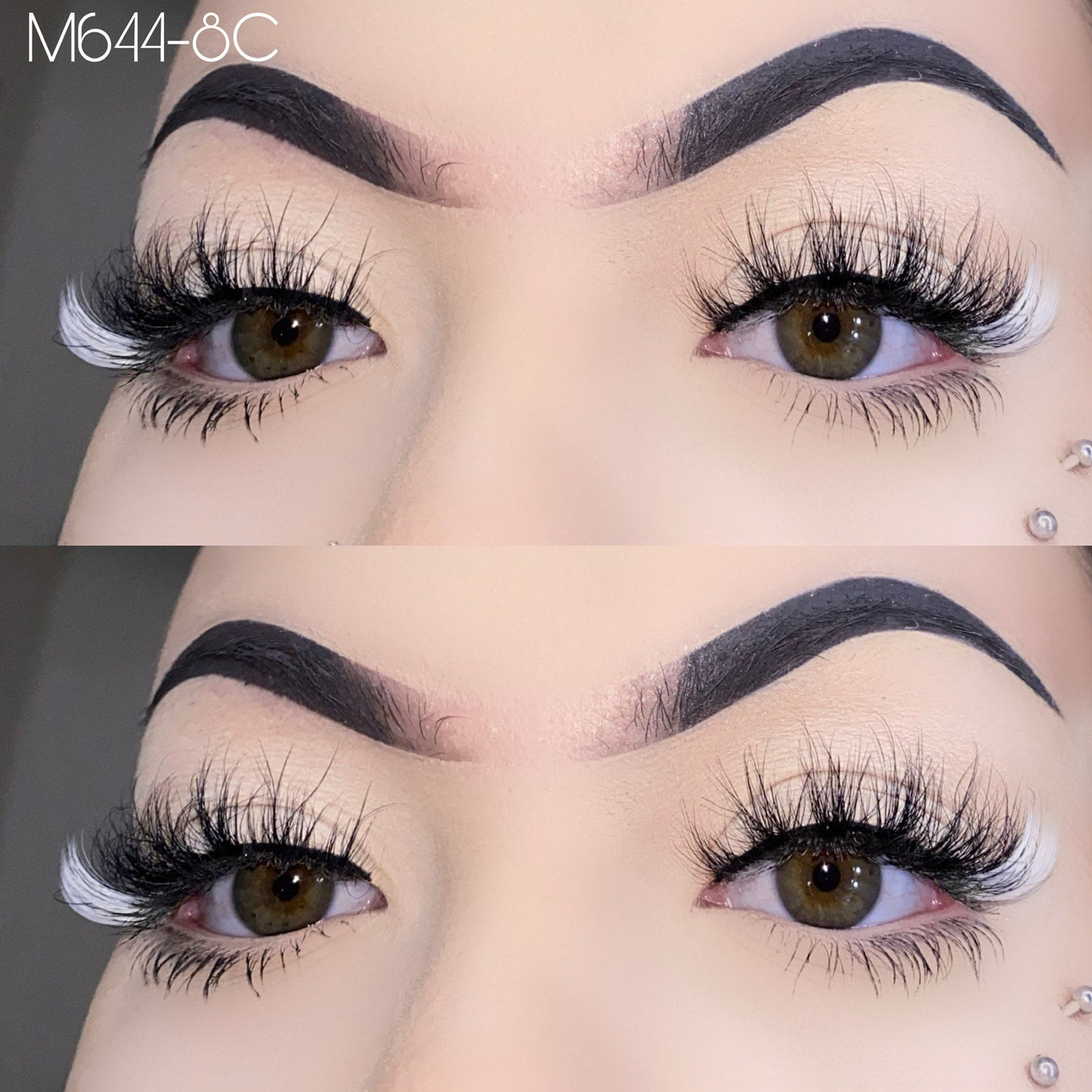 15mm Color Mink Lashes M644-8C