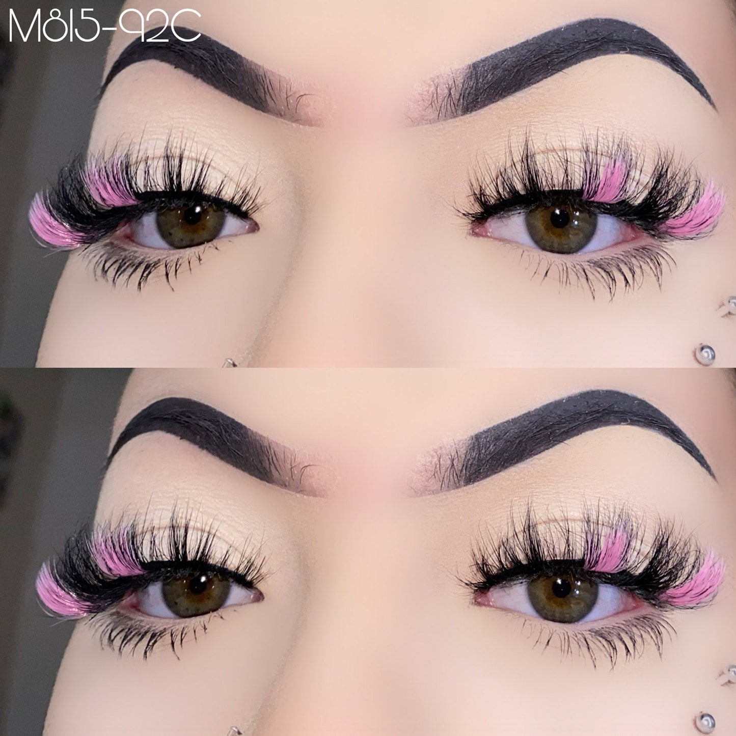 15mm Color Mink Lashes M815-92C
