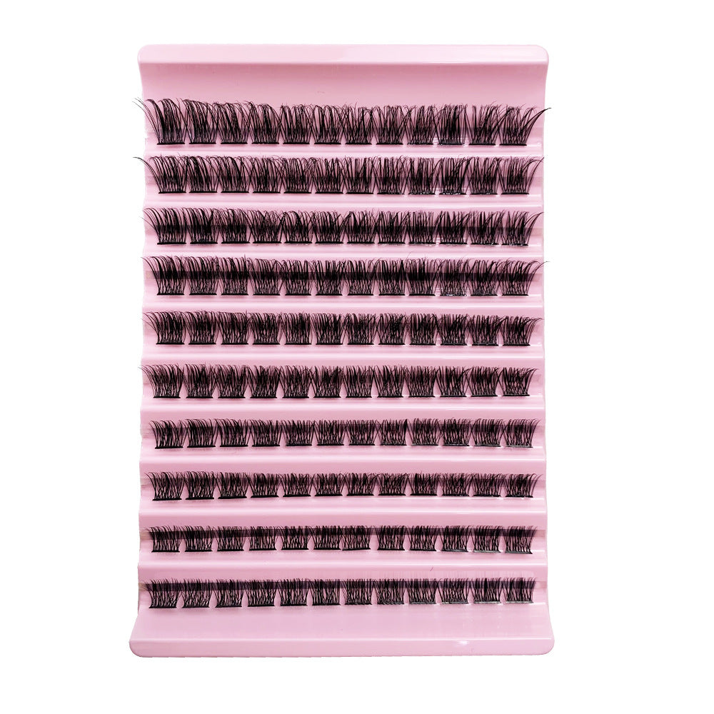 Cluster Lashes 8-16mm Individual Lashes Natural Look D Curl Soft, Lightweight & Reusable