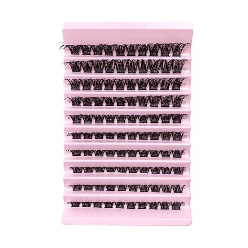 Cluster Lashes 8-16mm Individual Lashes Natural Look D Curl Soft, Lightweight & Reusable