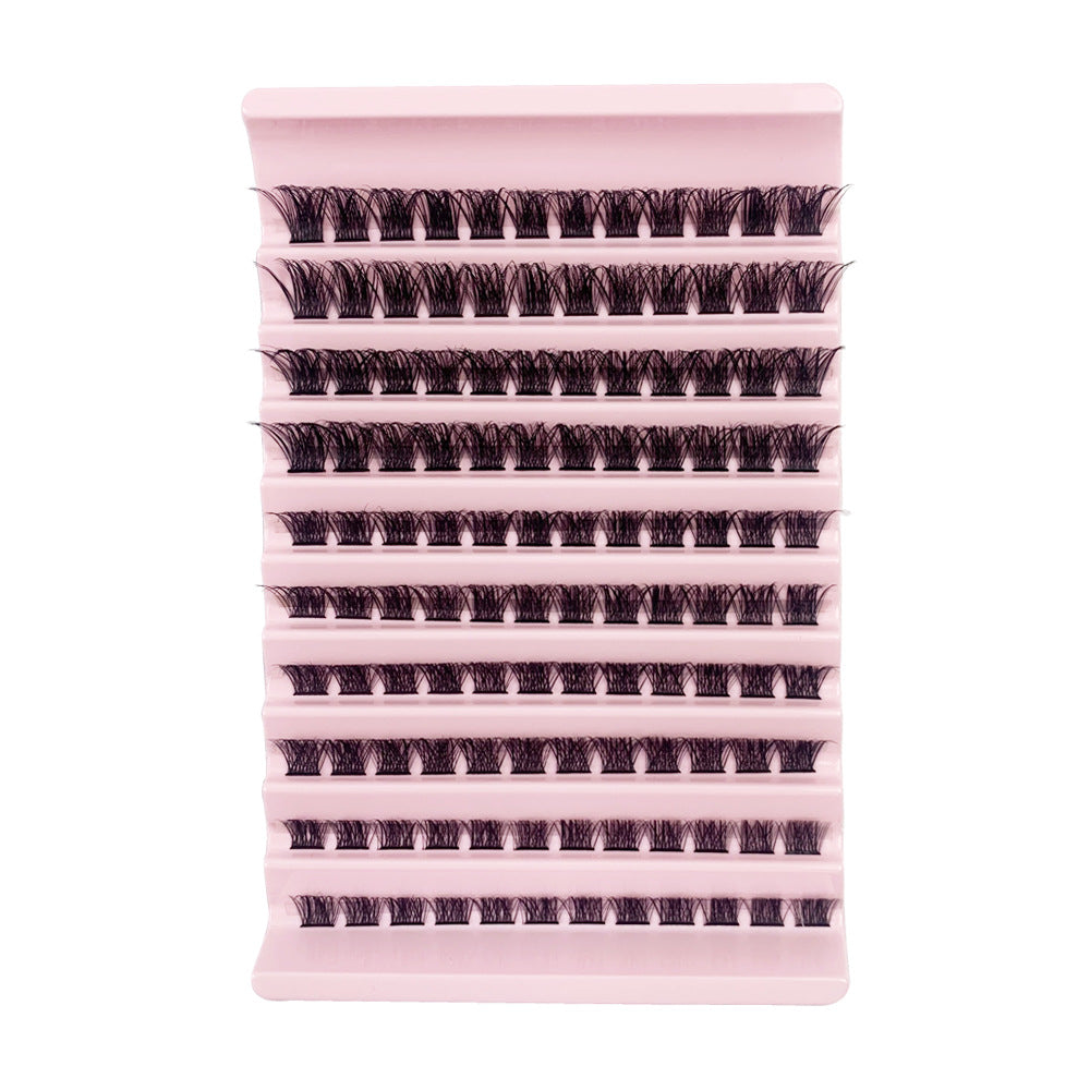 Cluster Lashes 8-16mm Individual Lashes Natural Look D Curl Soft, Lightweight & Reusable