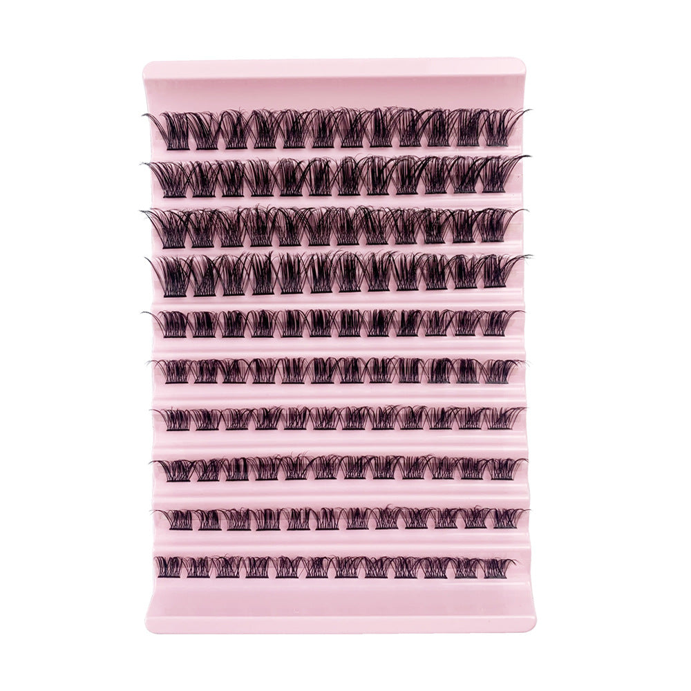 Cluster Lashes 8-16mm Individual Lashes Natural Look D Curl Soft, Lightweight & Reusable