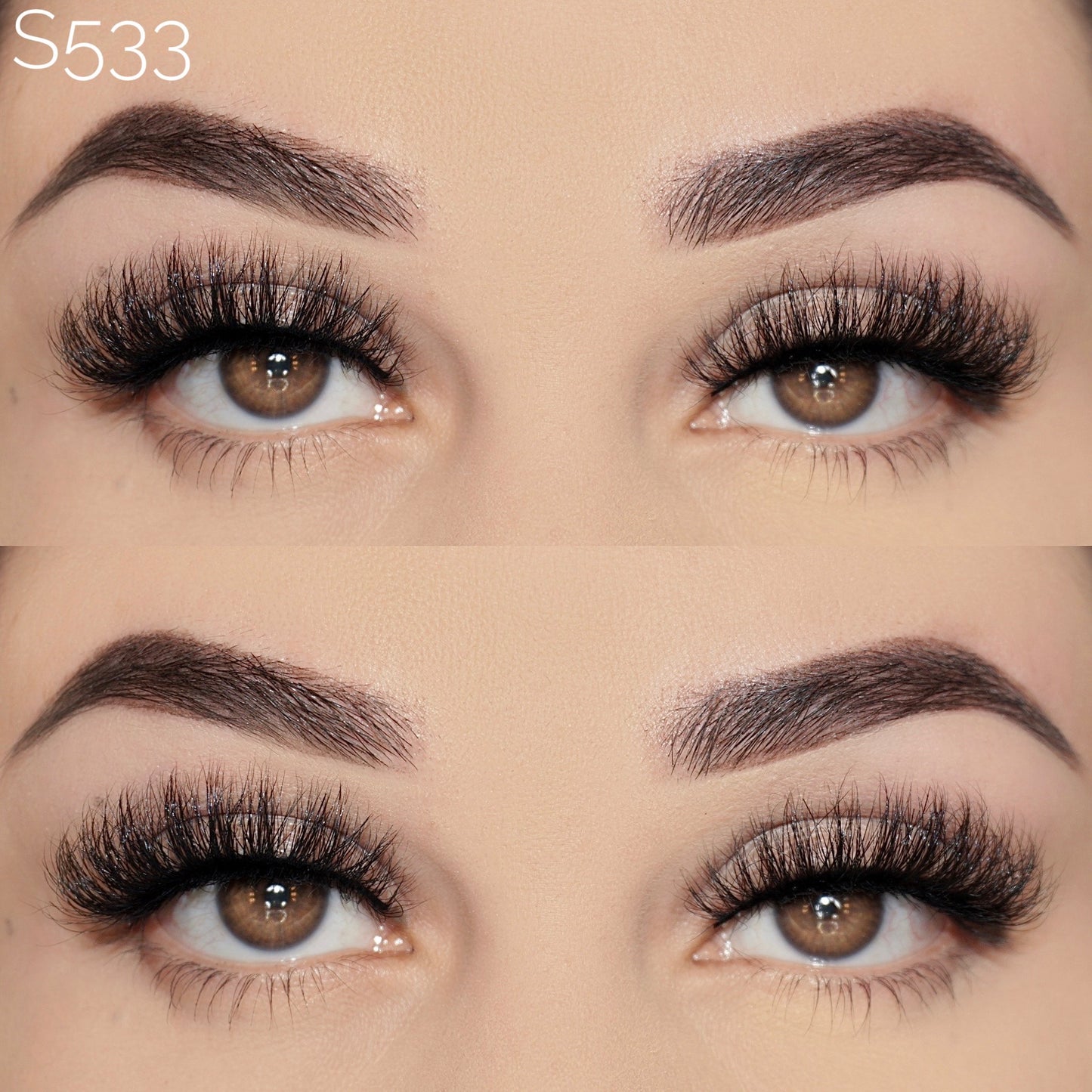 15mm 3D Mink Lashes S533