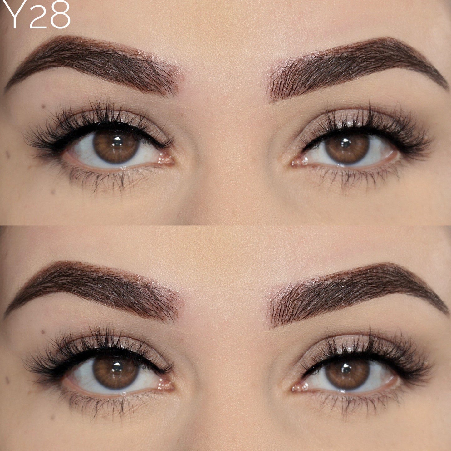 12mm Natural Mink Lashes Y28