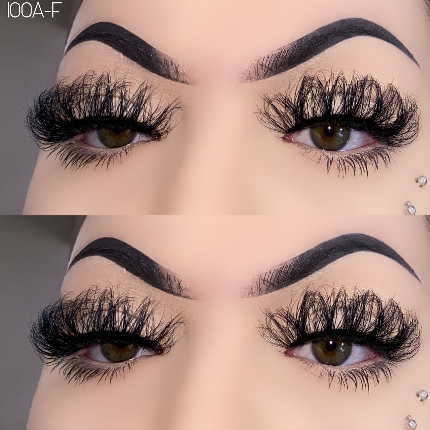 25mm Fluffy Mink Lashes 100A-F