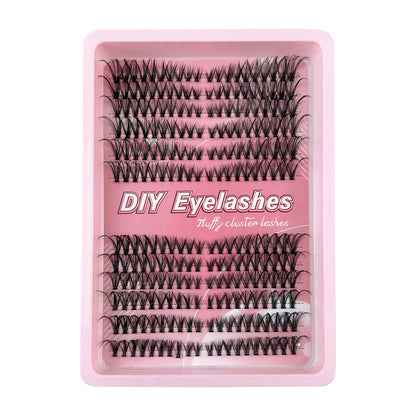 216 Fans Pro Individual Lash Clusters – 30D to 100D Volume DIY Cluster Lashes