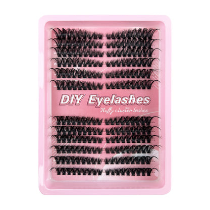 216 Fans Pro Individual Lash Clusters – 30D to 100D Volume DIY Cluster Lashes