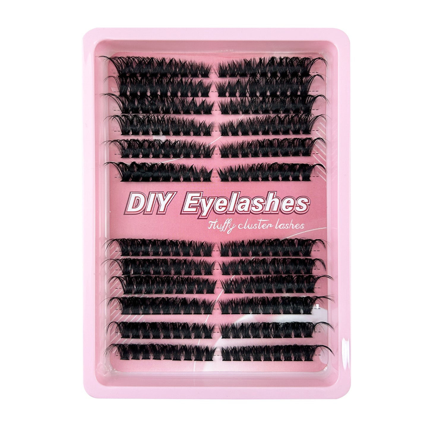 216 Fans Pro Individual Lash Clusters – 30D to 100D Volume DIY Cluster Lashes
