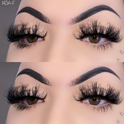 25mm Fluffy Mink Lashes 145A-F