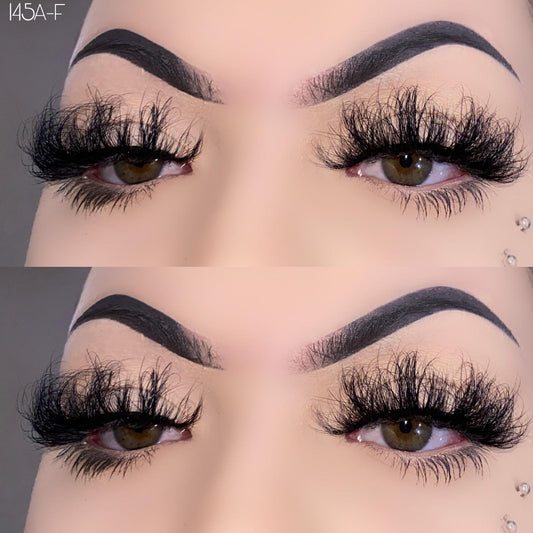 25mm Fluffy Mink Lashes 145A-F