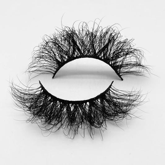 25mm Fluffy Mink Lashes 100A-F