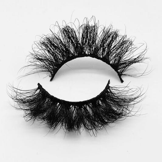 25mm Fluffy Mink Lashes 48A-F