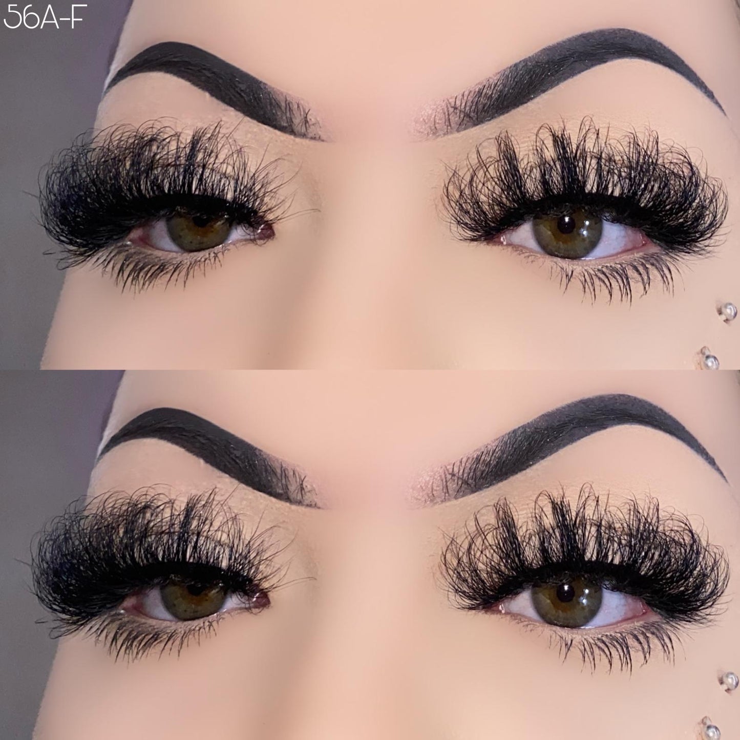 25mm Fluffy Mink Lashes 56A-F