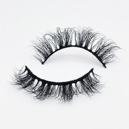 15mm Fluffy Faux Mink Lashes DH06-F