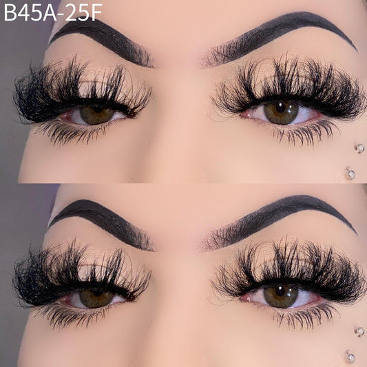 25mm Fluffy Faux Mink Lashes B45A-25F