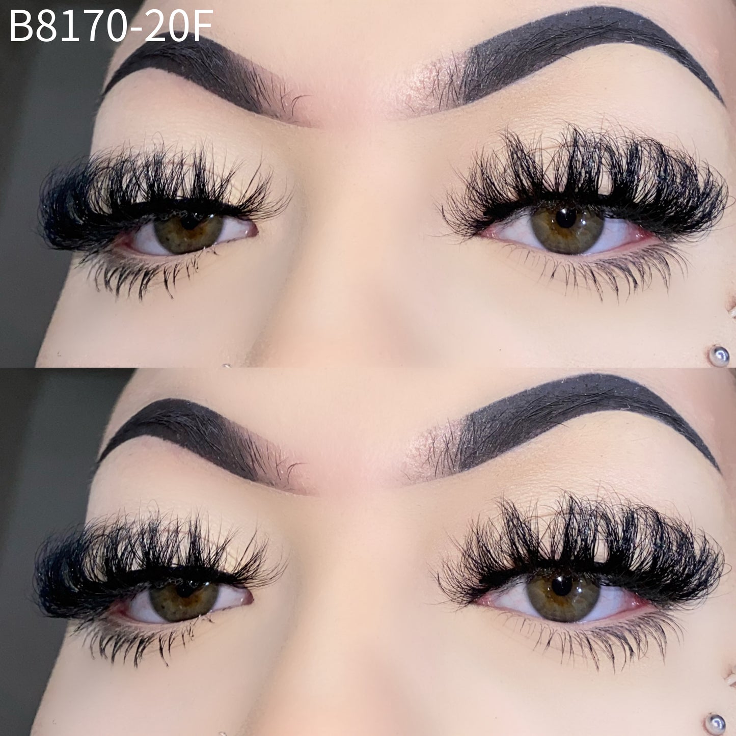 20mm Fluffy Faux Mink Lashes B8170-20F