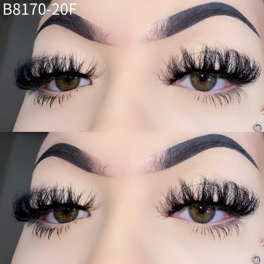 20mm Fluffy Faux Mink Lashes B8170-20F