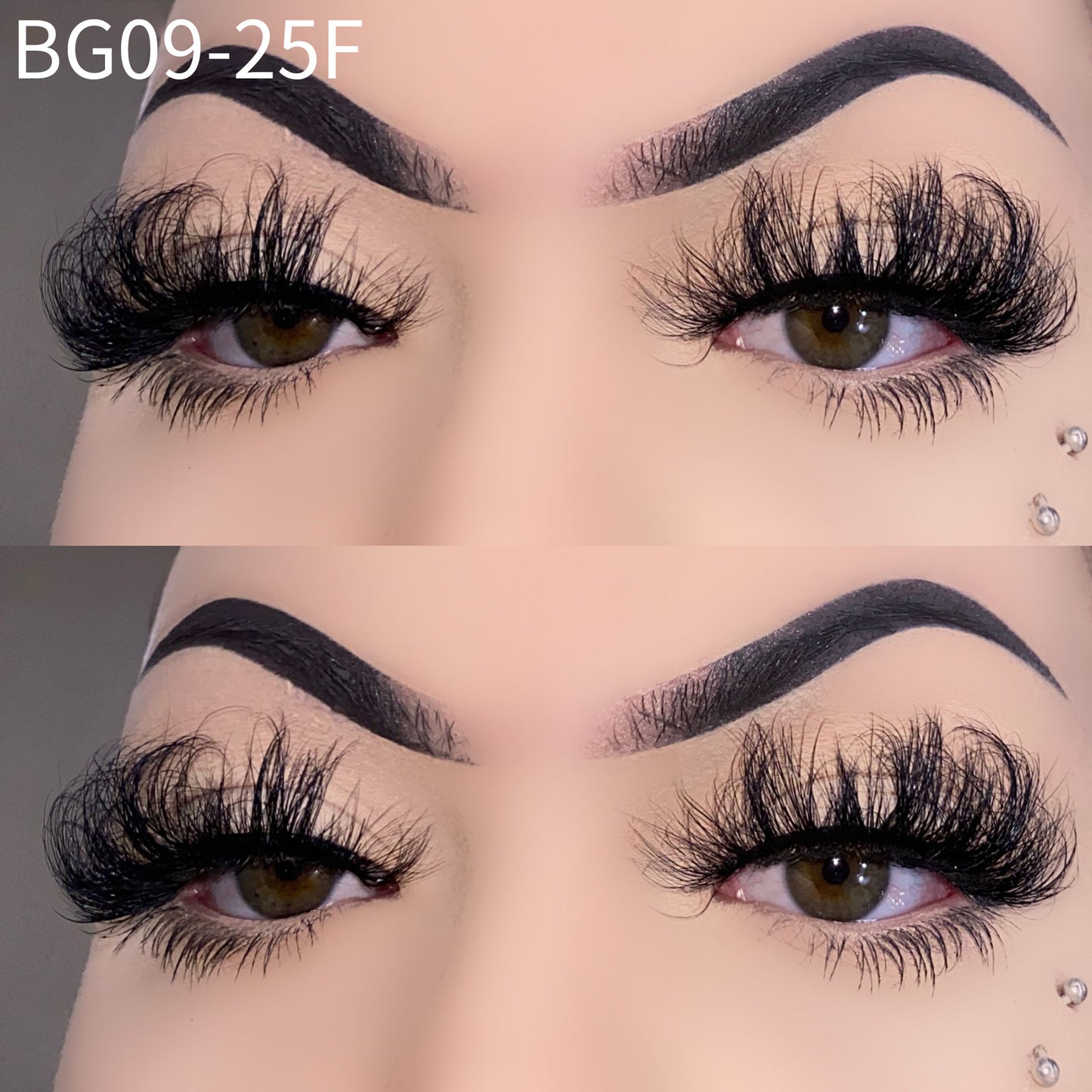 25mm Fluffy Faux Mink Lashes BG09-25F