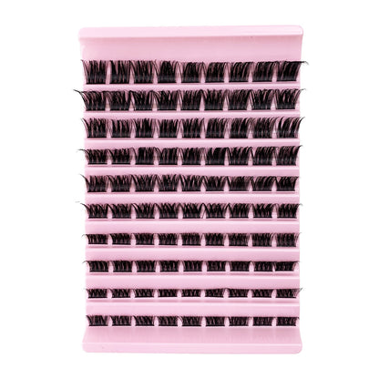 Cluster Lashes 8-16mm Individual Lashes Natural Look D Curl Soft, Lightweight & Reusable