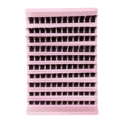 Cluster Lashes 8-16mm Individual Lashes Natural Look D Curl Soft, Lightweight & Reusable