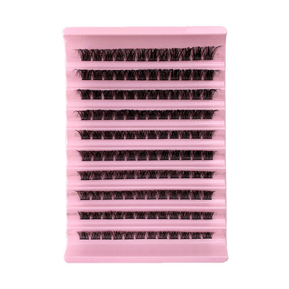 Cluster Lashes 8-16mm Individual Lashes Natural Look D Curl Soft, Lightweight & Reusable