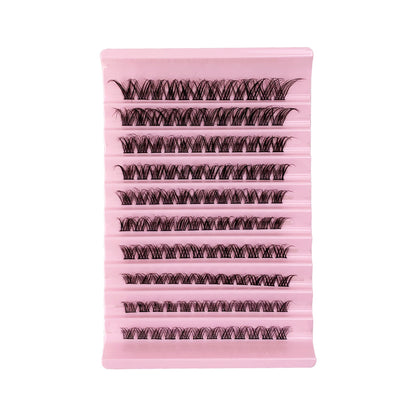 Cluster Lashes 8-16mm Individual Lashes Natural Look D Curl Soft, Lightweight & Reusable