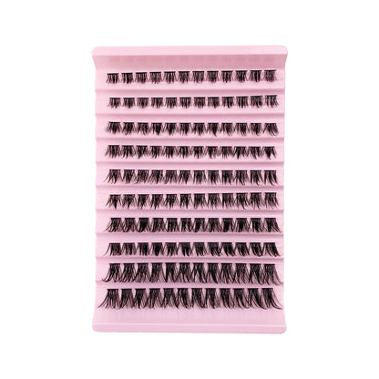 Cluster Lashes 8-16mm Individual Lashes Natural Look D Curl Soft, Lightweight & Reusable