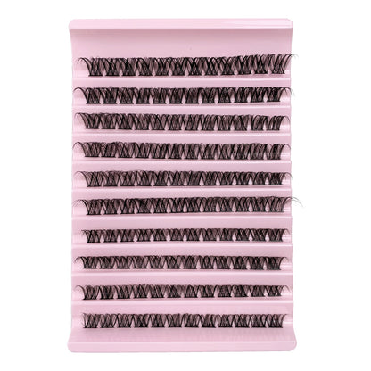 Cluster Lashes 8-16mm Individual Lashes Natural Look D Curl Soft, Lightweight & Reusable