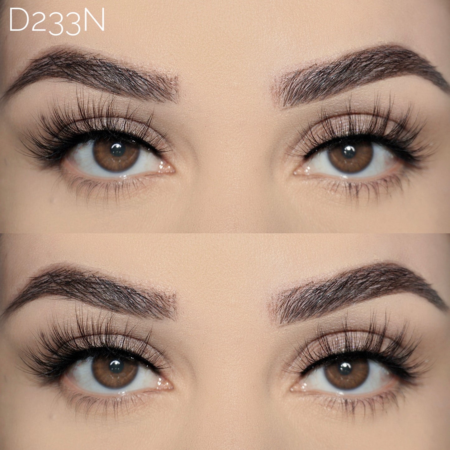 15mm Natural Faux Mink Lashes D233N