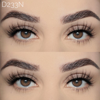 15mm Natural Faux Mink Lashes D233N