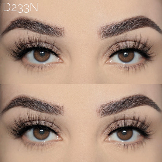 15mm Natural Faux Mink Lashes D233N