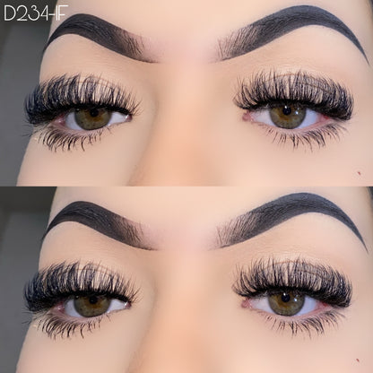 15mm Fluffy Faux Mink Lashes D234-1F