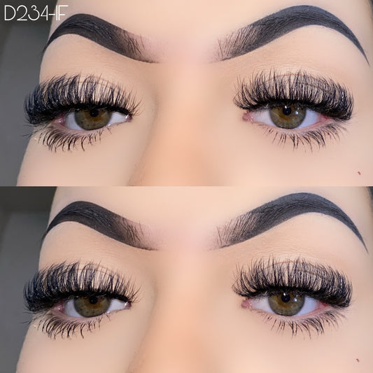 15mm Fluffy Faux Mink Lashes D234-1F