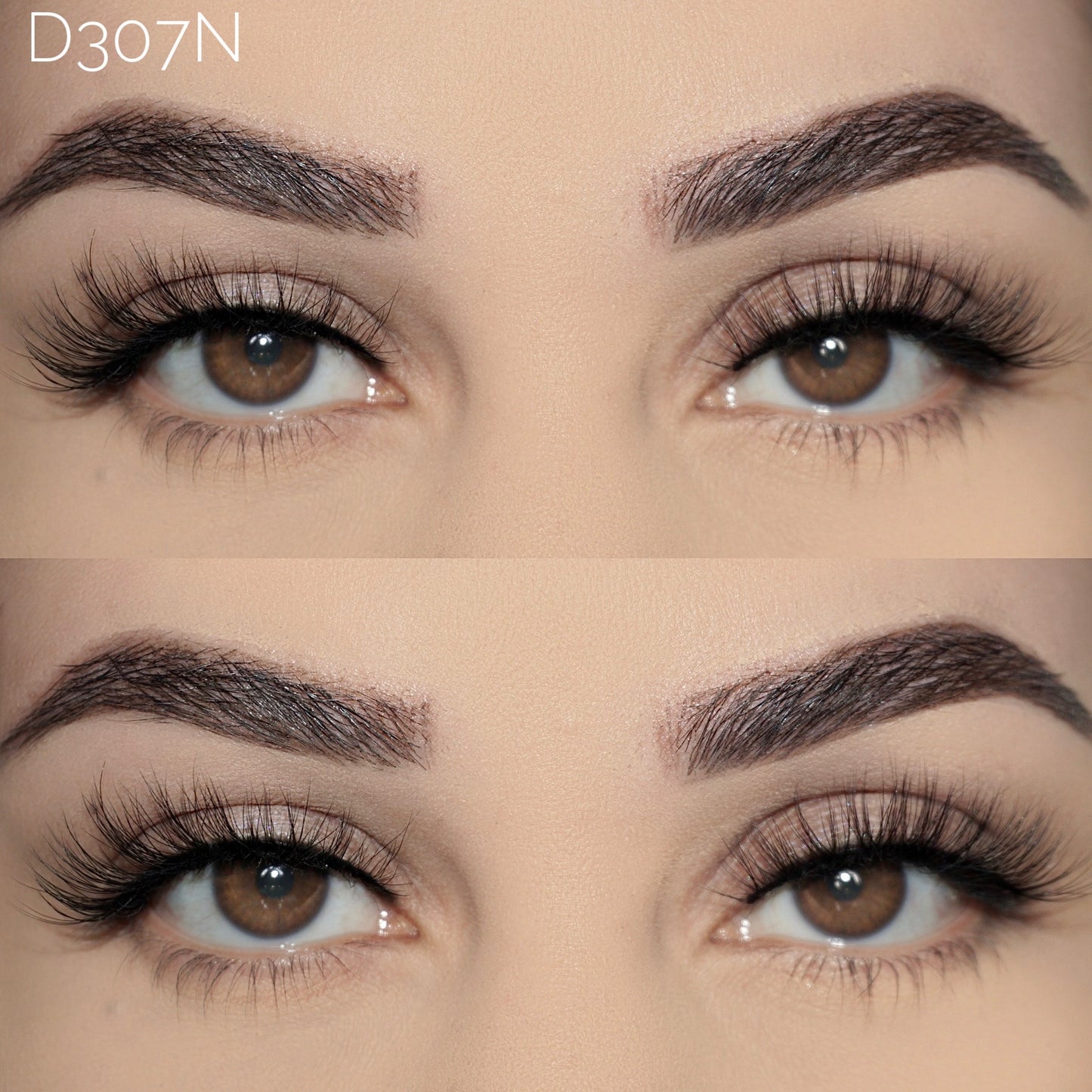 15mm Natural Faux Mink Lashes D307N