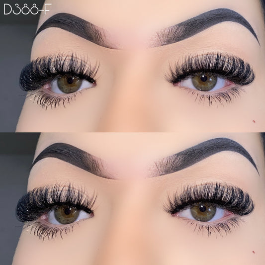 15mm Fluffy Faux Mink Lashes D388-F