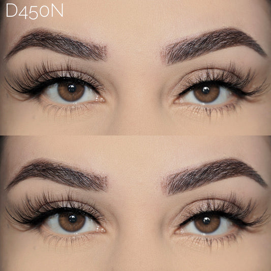 15mm Natural Faux Mink Lashes D450N